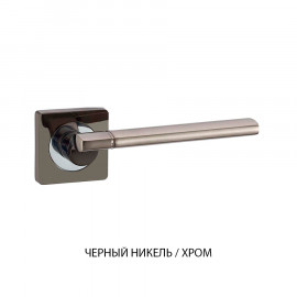 Дверная ручка VANTAGE  V06BN/CP, черный никель/хром, ЦАМ
